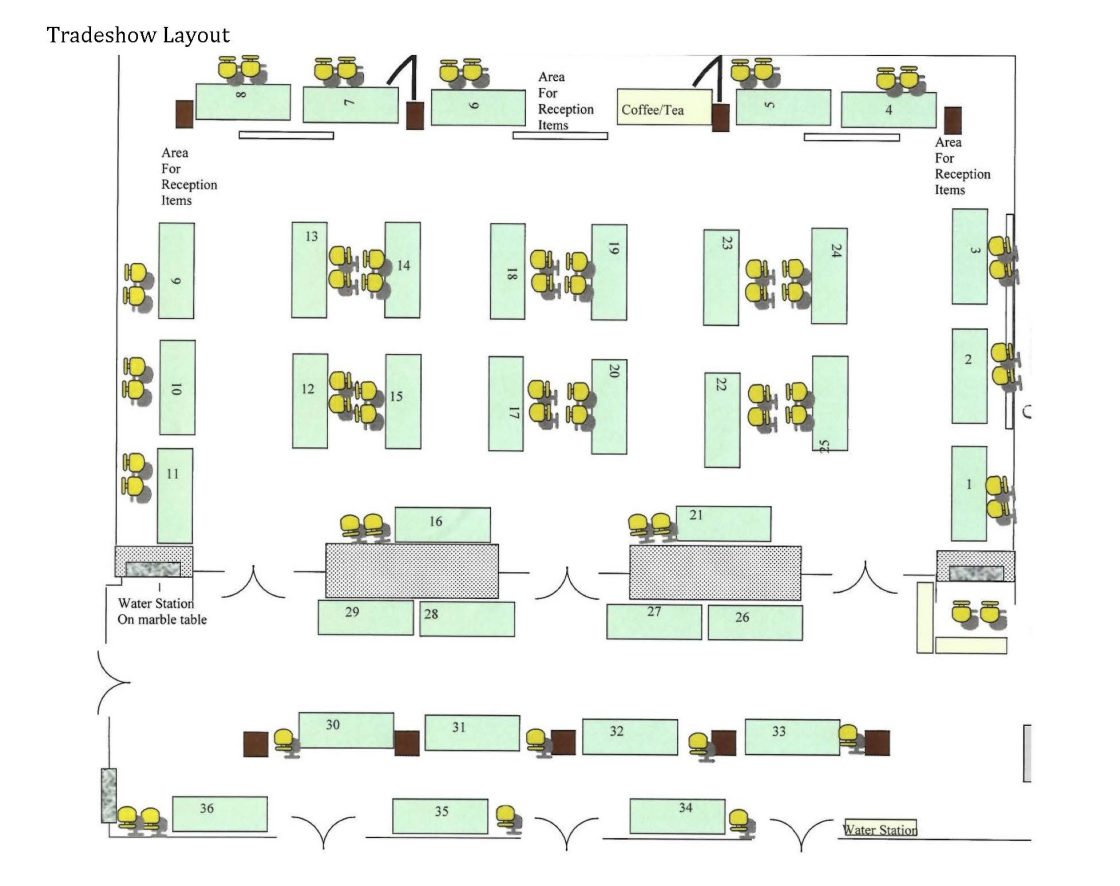 Alyeska Tradeshow Layout