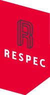 Respec Logo Flag Pantone 185