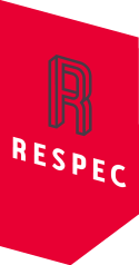 Respec Logo Flag Pantone 185