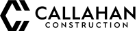 Modern Callahan Construction logo featuring a sleek hexagon design and professional typography.