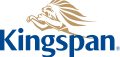 Stylized lion logo of Kingspan representing strength in sustainable building solutions.
