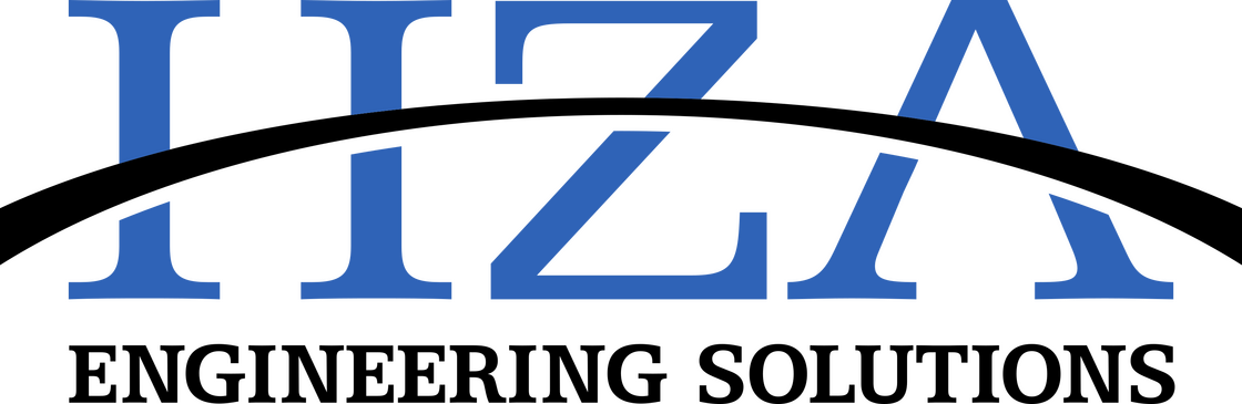 HZA logo in bold blue design, representing modern professionalism and creativity in branding.