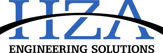 HZA logo in bold blue design, representing modern professionalism and creativity in branding.