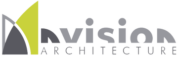 Modern Vision Architecture logo showcasing creativity, professionalism, and innovative design elements.